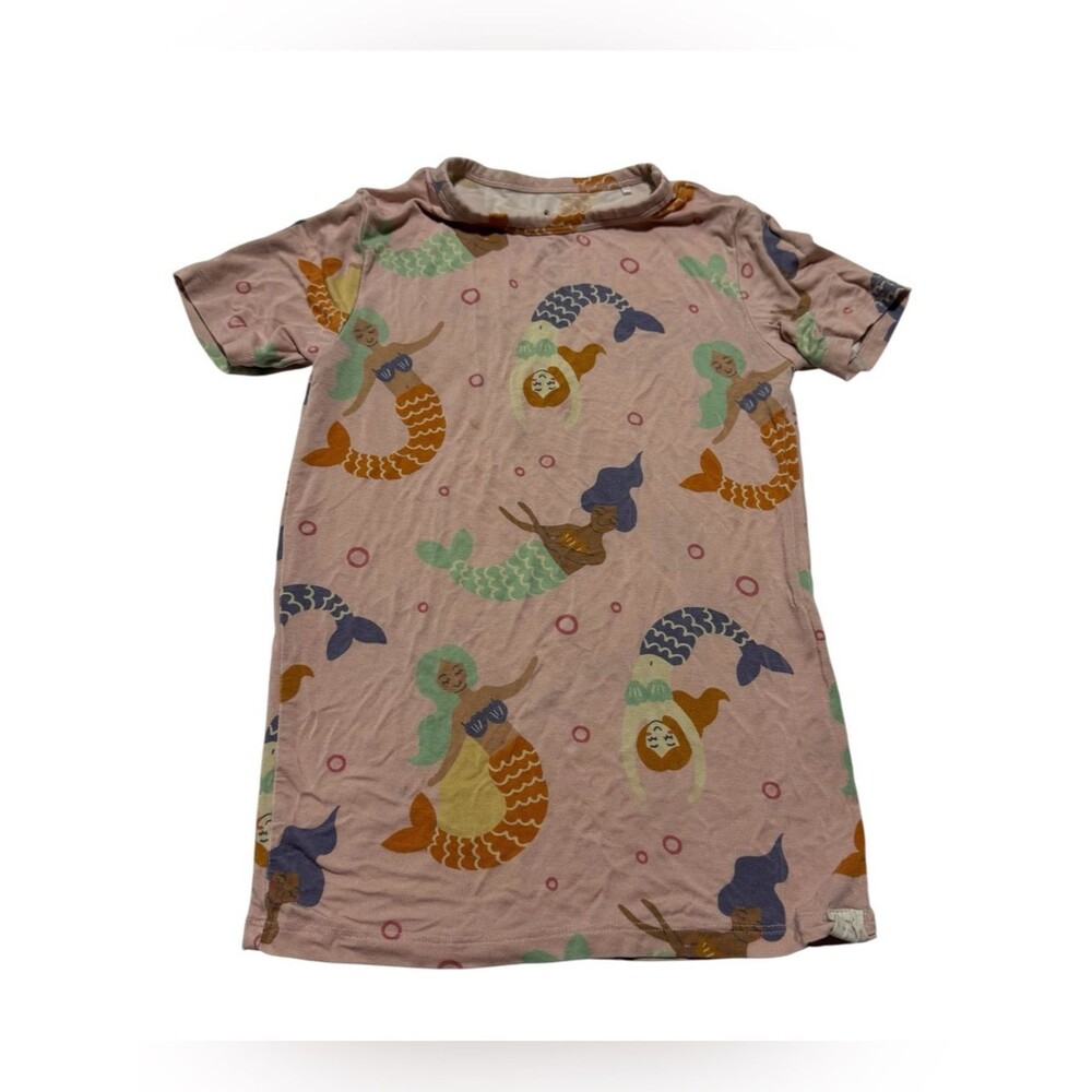 Loocsy Mermaid Bamboo Short Sleeve Pajama Shirt